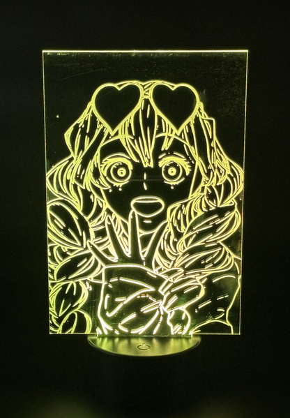 Veilleuse Led Demon Slayer Pillier de l'amour Mitsuri