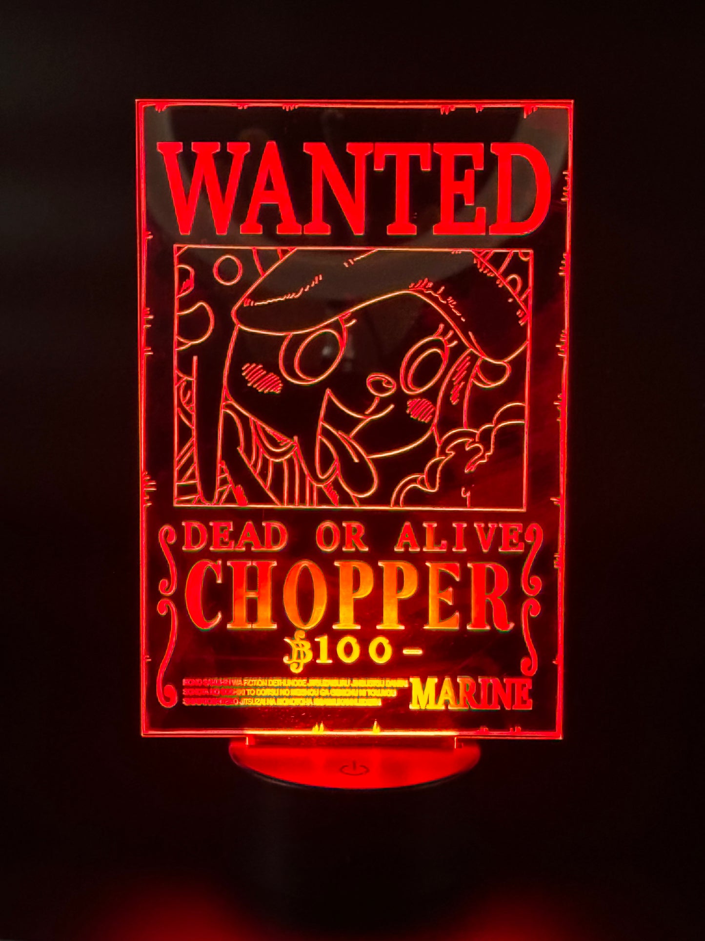 Veilleuse Led One Piece Chopper