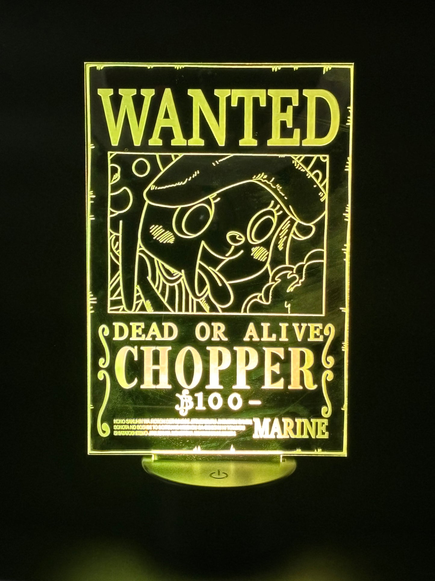 Veilleuse Led One Piece Chopper