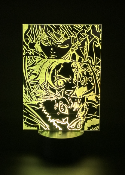 Veilleuse Led Demon Slayer Tanjiro-Inosuke-Zenitsu