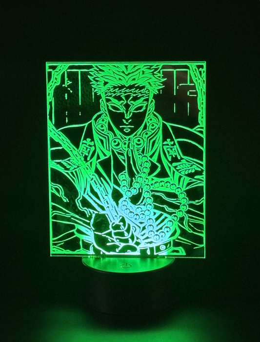 Veilleuse Led Demon Slayer Pillier de la Terre Gyomei