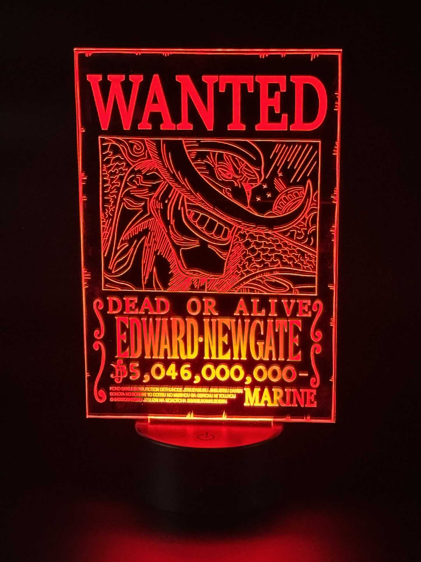 Veilleuse Led One Piece Barbe Blanche