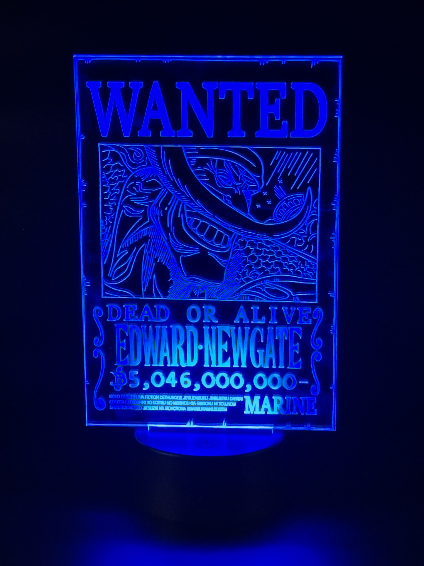 Veilleuse Led One Piece Barbe Blanche