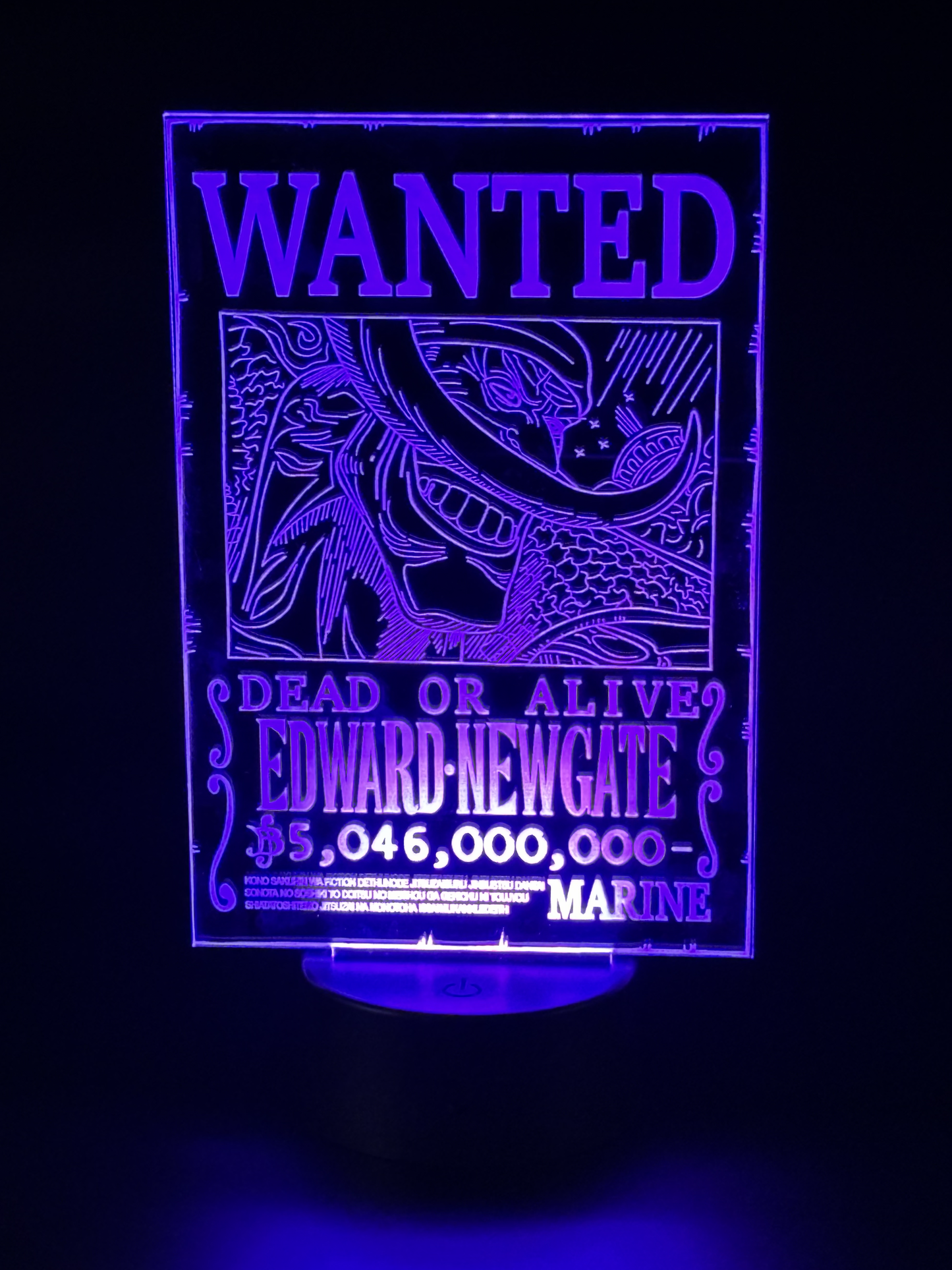 Veilleuse Led One Piece Barbe Blanche