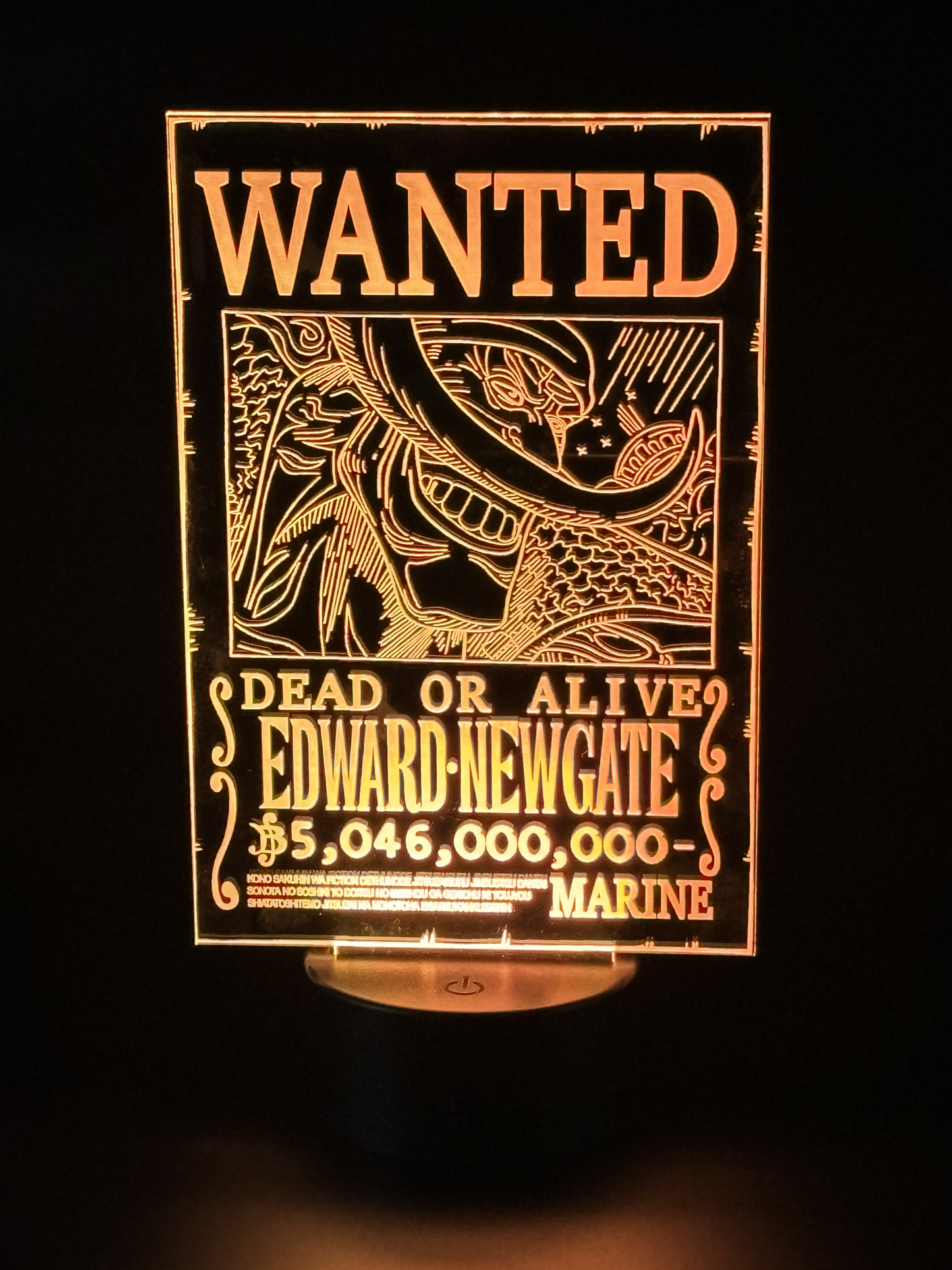 Veilleuse Led One Piece Barbe Blanche