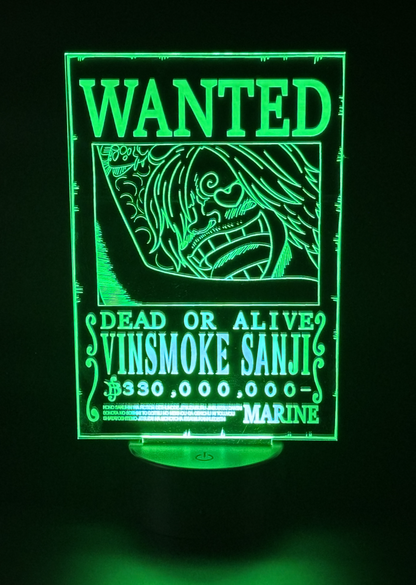 Veilleuse Led One Piece Sanji