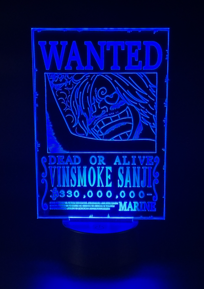 Veilleuse Led One Piece Sanji