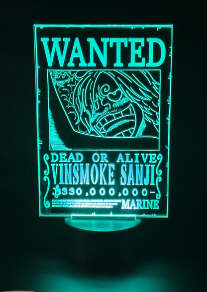 Veilleuse Led One Piece Sanji