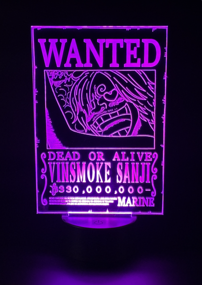 Veilleuse Led One Piece Sanji