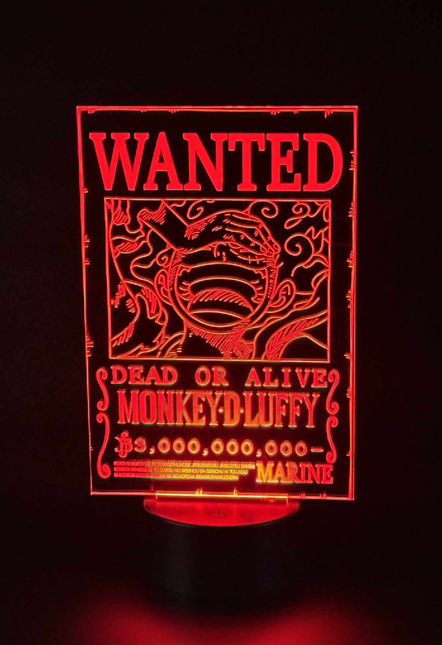 Veilleuse Led One Piece Luffy Gear 5