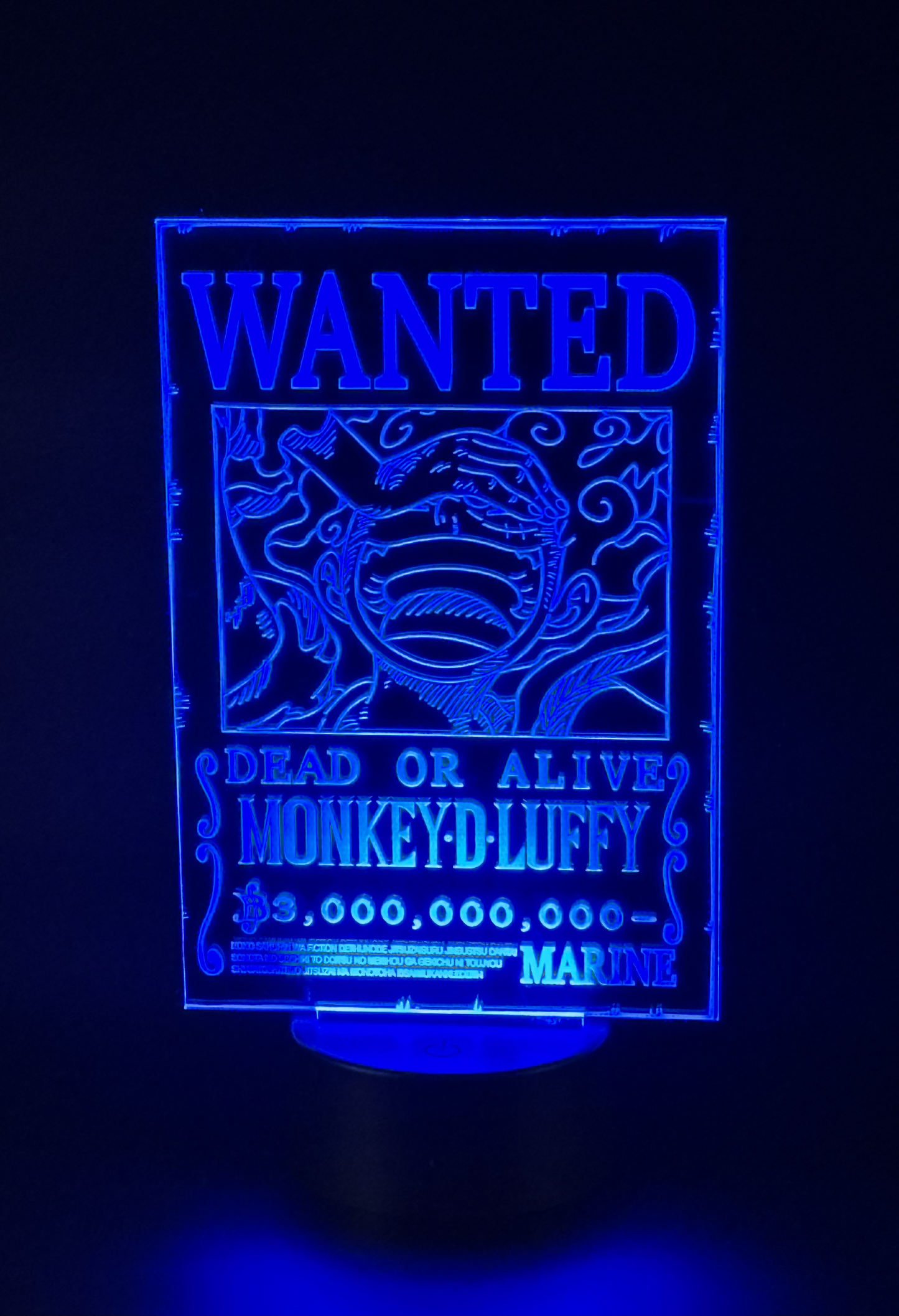 Veilleuse Led One Piece Luffy Gear 5