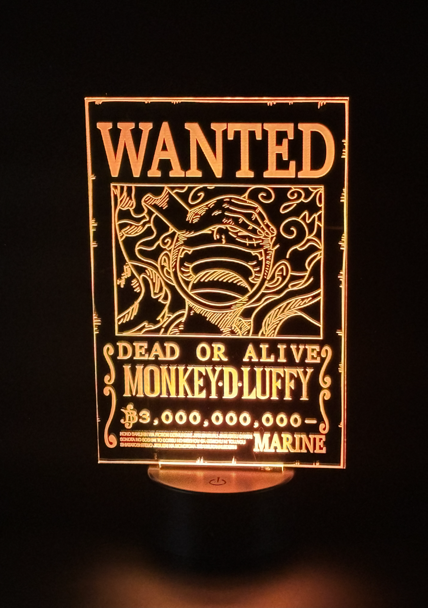 Veilleuse Led One Piece Luffy Gear 5