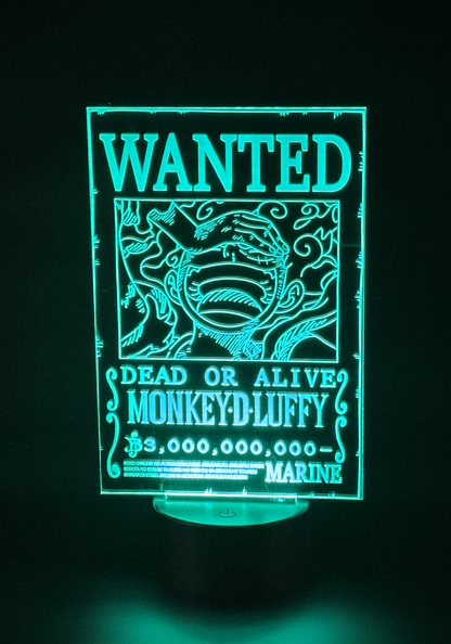 Veilleuse Led One Piece Luffy Gear 5