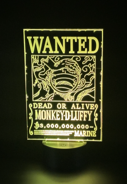 Veilleuse Led One Piece Luffy Gear 5