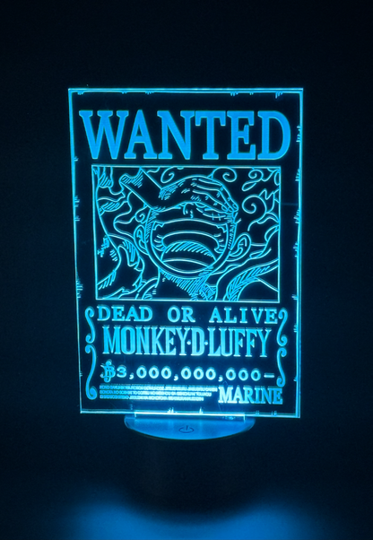 Veilleuse Led One Piece Luffy Gear 5