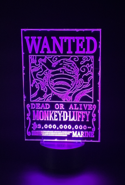 Veilleuse Led One Piece Luffy Gear 5