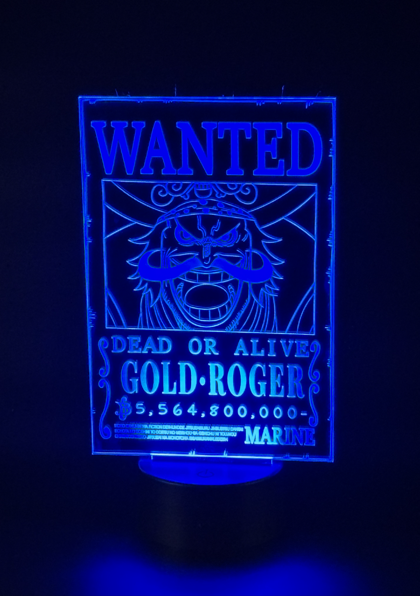 Veilleuse Led One Piece Gold Roger
