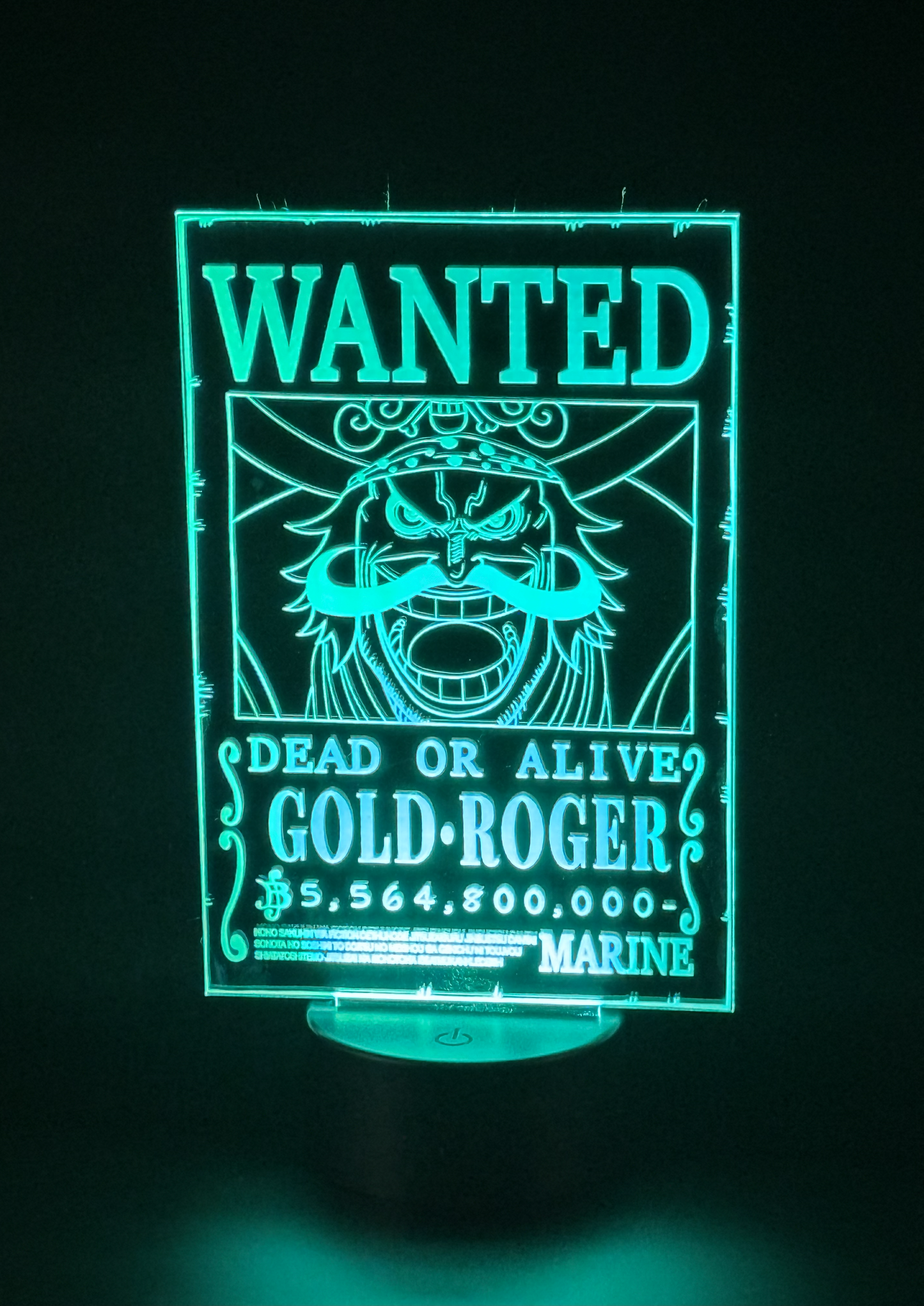 Veilleuse Led One Piece Gold Roger