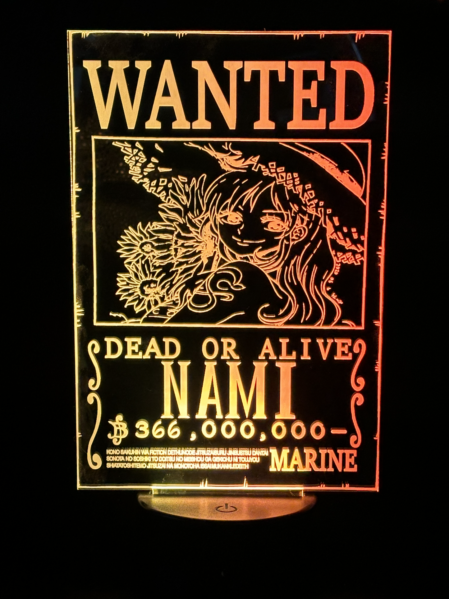 Veilleuse Led One Piece Nami