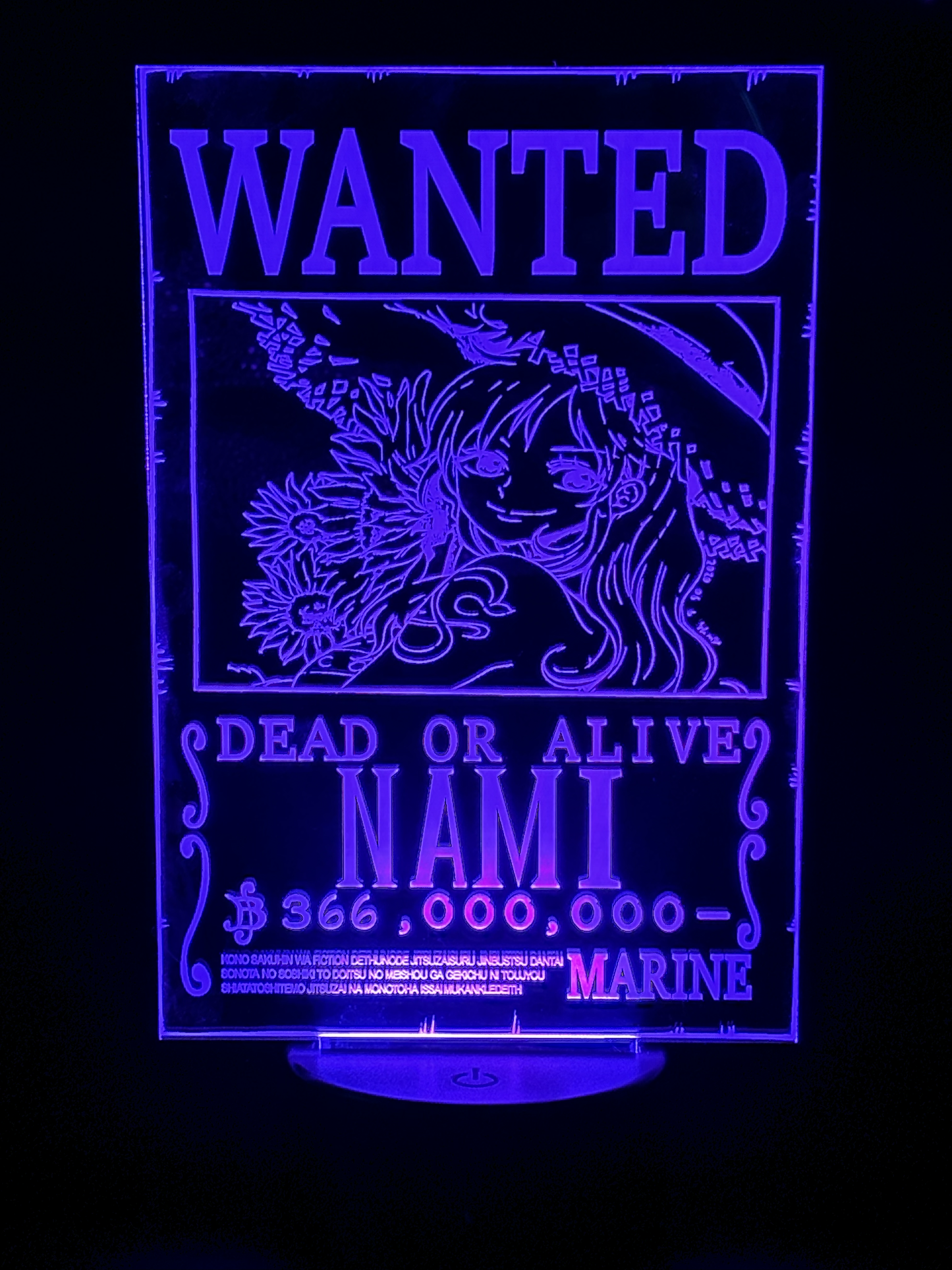 Veilleuse Led One Piece Nami