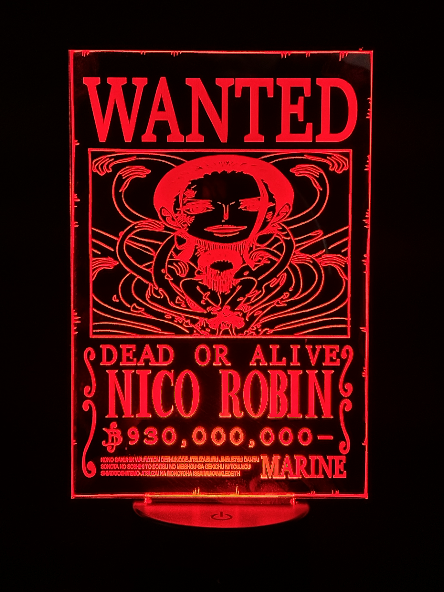 Veilleuse Led One Piece Nico Robin