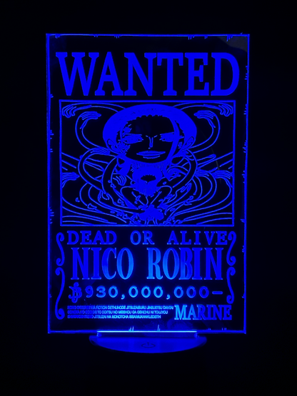 Veilleuse Led One Piece Nico Robin