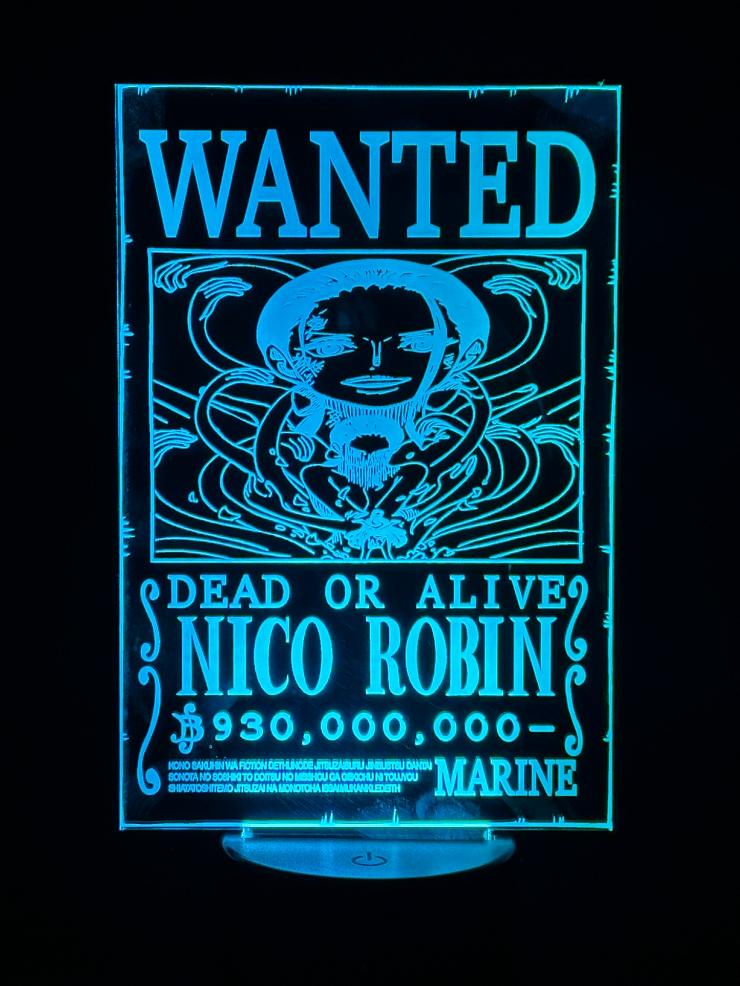 Veilleuse Led One Piece Nico Robin