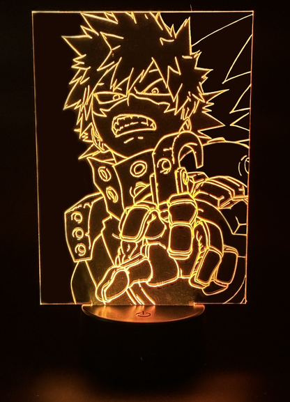 Veilleuse Led My Hero Academia Katsuki Bakugo