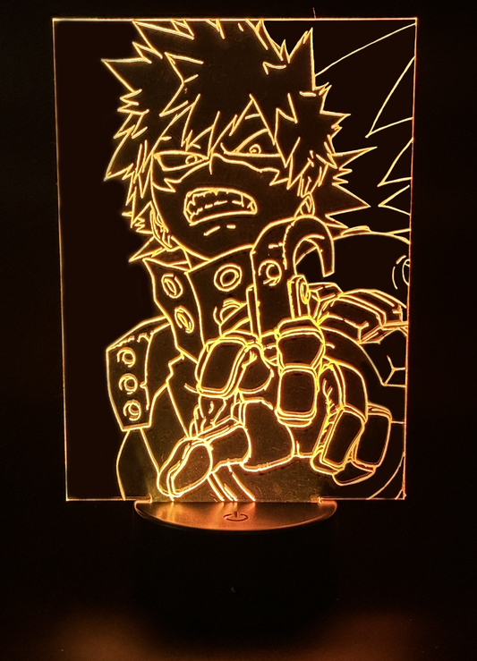 Veilleuse Led My Hero Academia Katsuki Bakugo