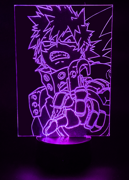 Veilleuse Led My Hero Academia Katsuki Bakugo