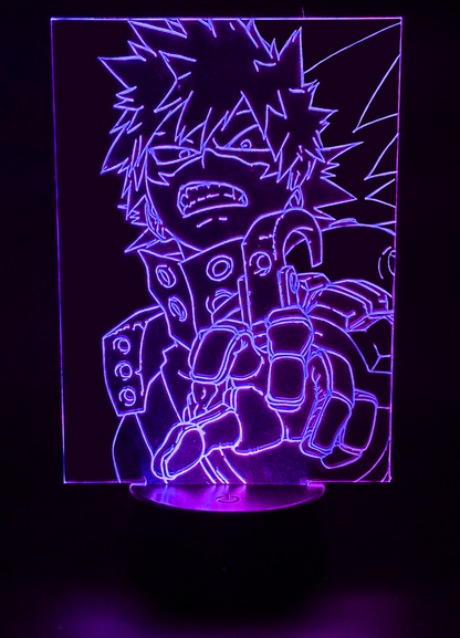 Veilleuse Led My Hero Academia Katsuki Bakugo