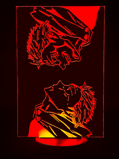 Veilleuse Led Jujutsu Kaisen Yuji Itadori modèle 2