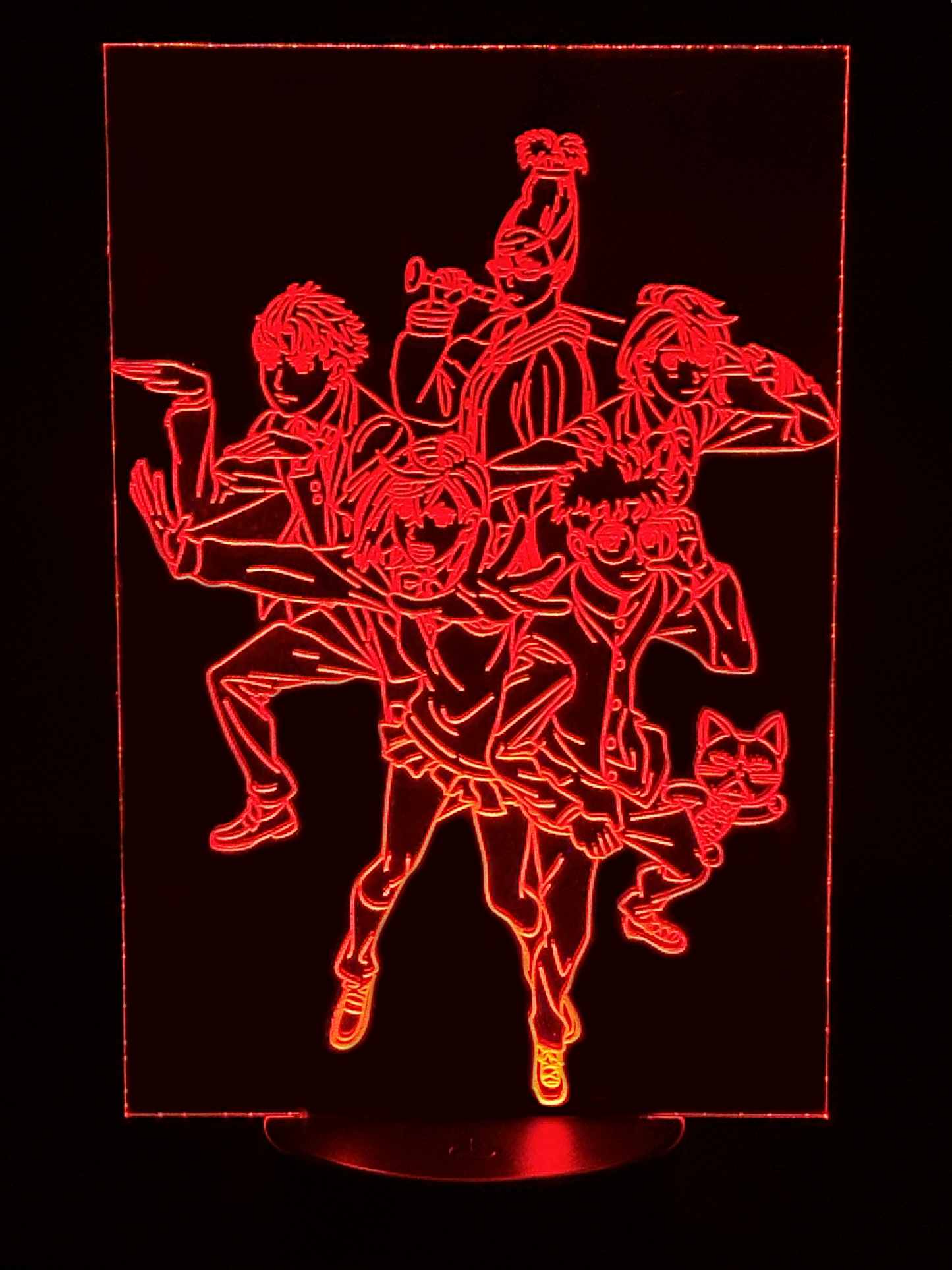 Veilleuse Led DanDaDan l'équipe