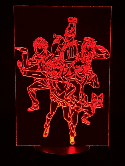 Veilleuse Led DanDaDan l'équipe