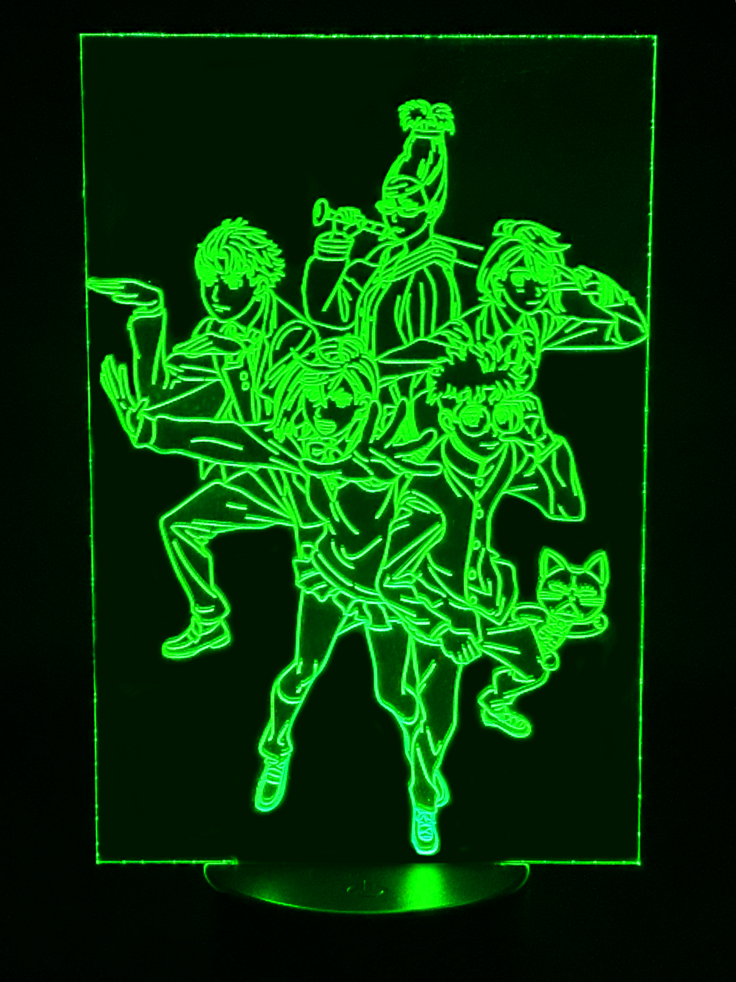 Veilleuse Led DanDaDan l'équipe