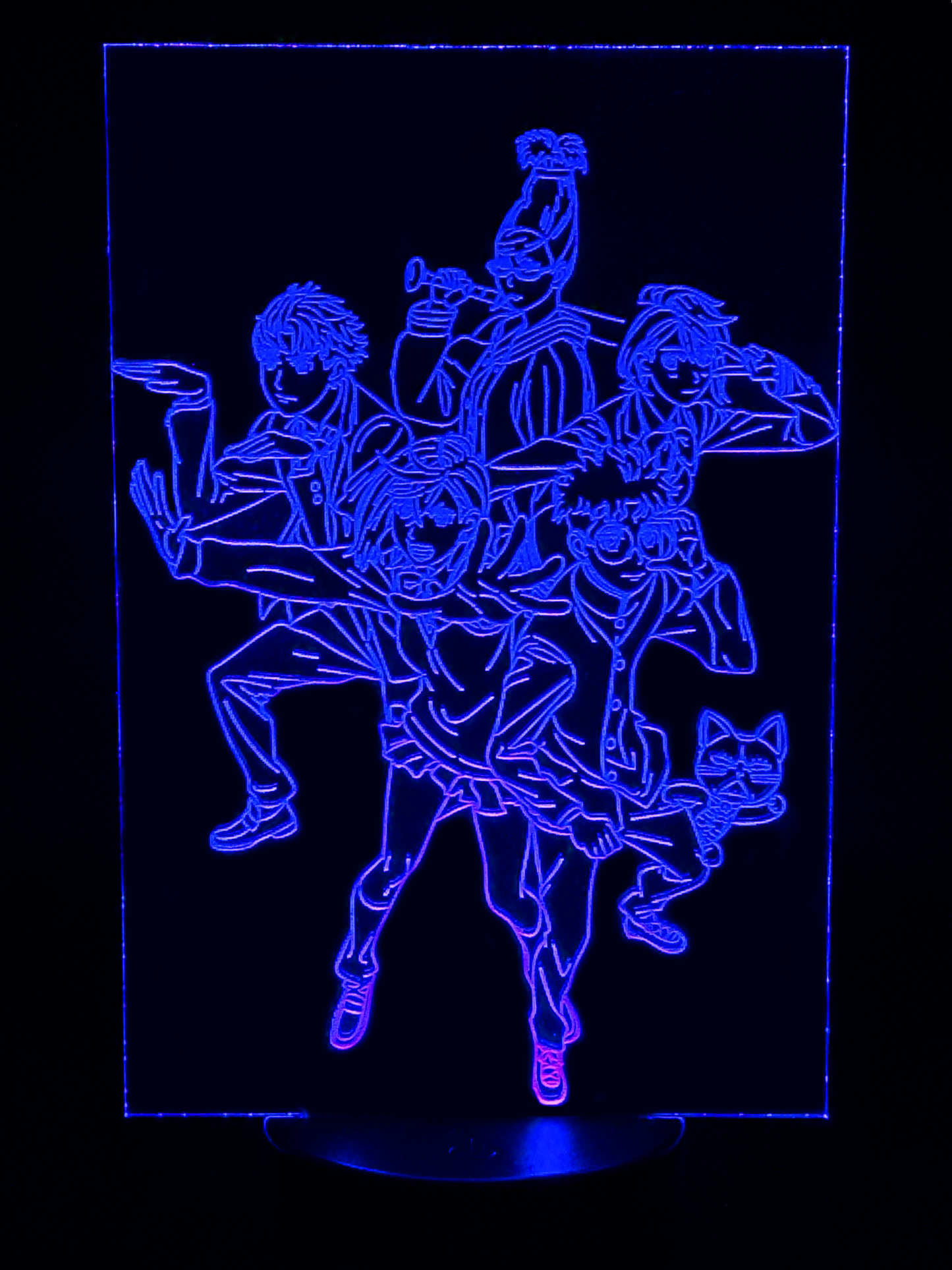 Veilleuse Led DanDaDan l'équipe