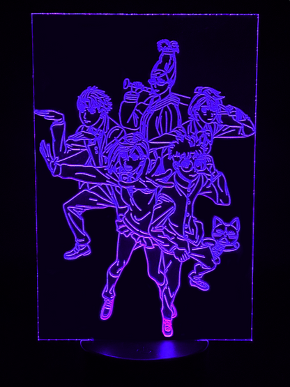 Veilleuse Led DanDaDan l'équipe