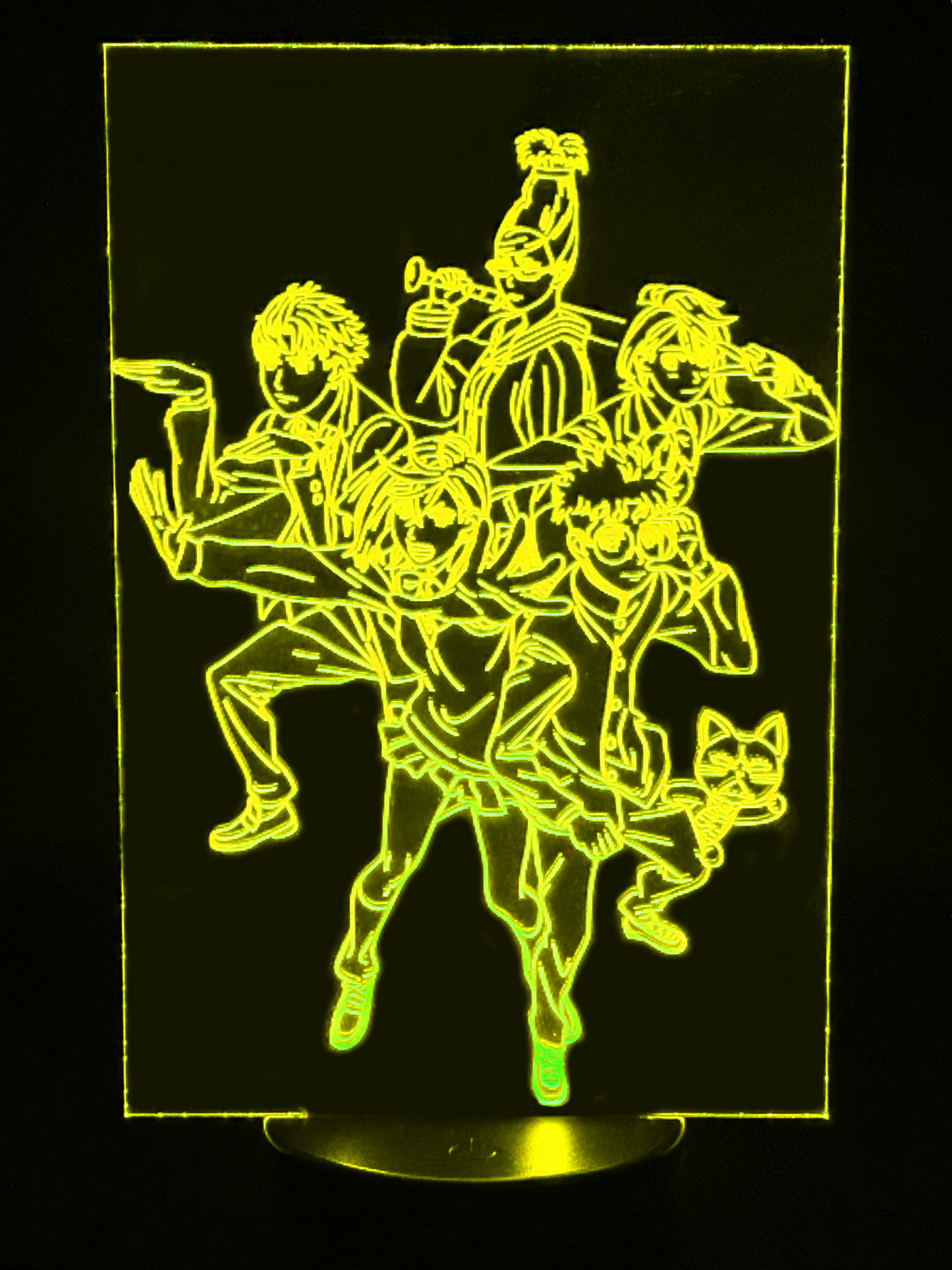 Veilleuse Led DanDaDan l'équipe