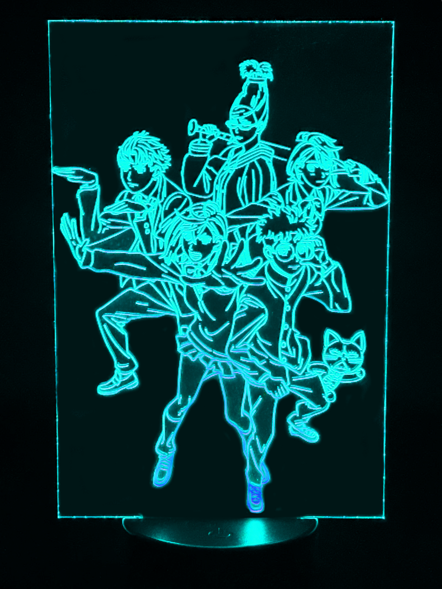 Veilleuse Led DanDaDan l'équipe