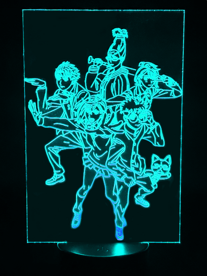 Veilleuse Led DanDaDan l'équipe