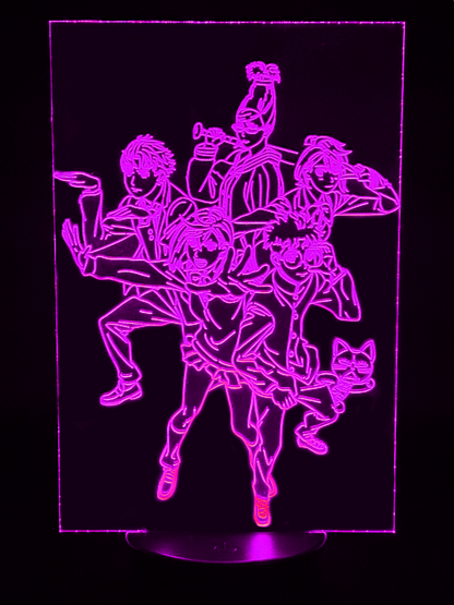 Veilleuse Led DanDaDan l'équipe