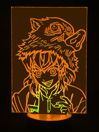 Veilleuse Led Demon Slayer Inosuke Hashibira