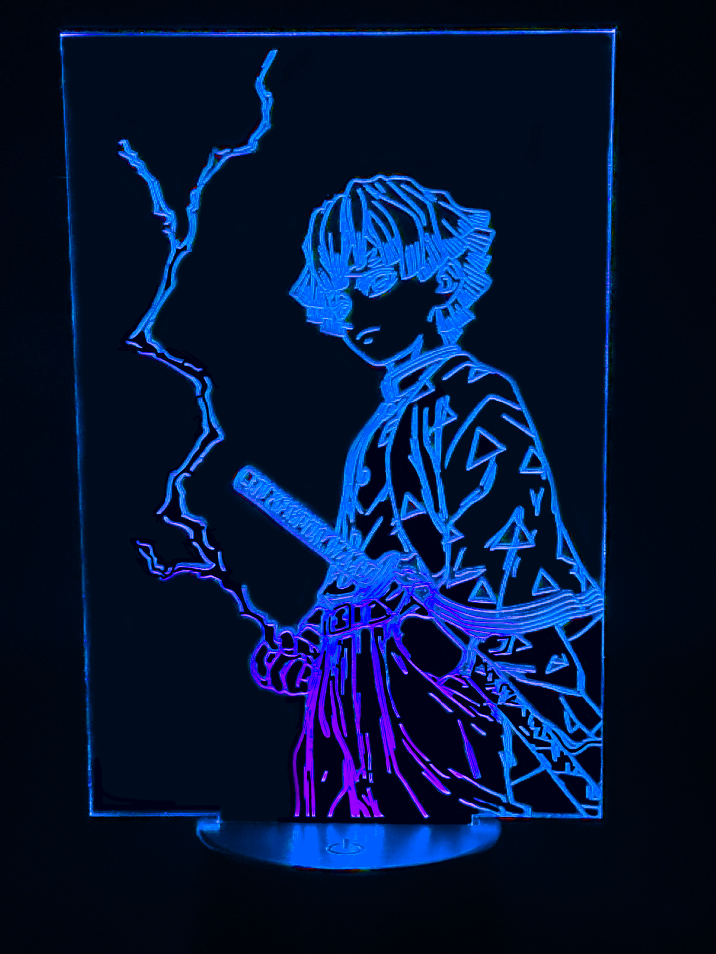 Veilleuse Led Demon Slayer Zenitsu modèle 2