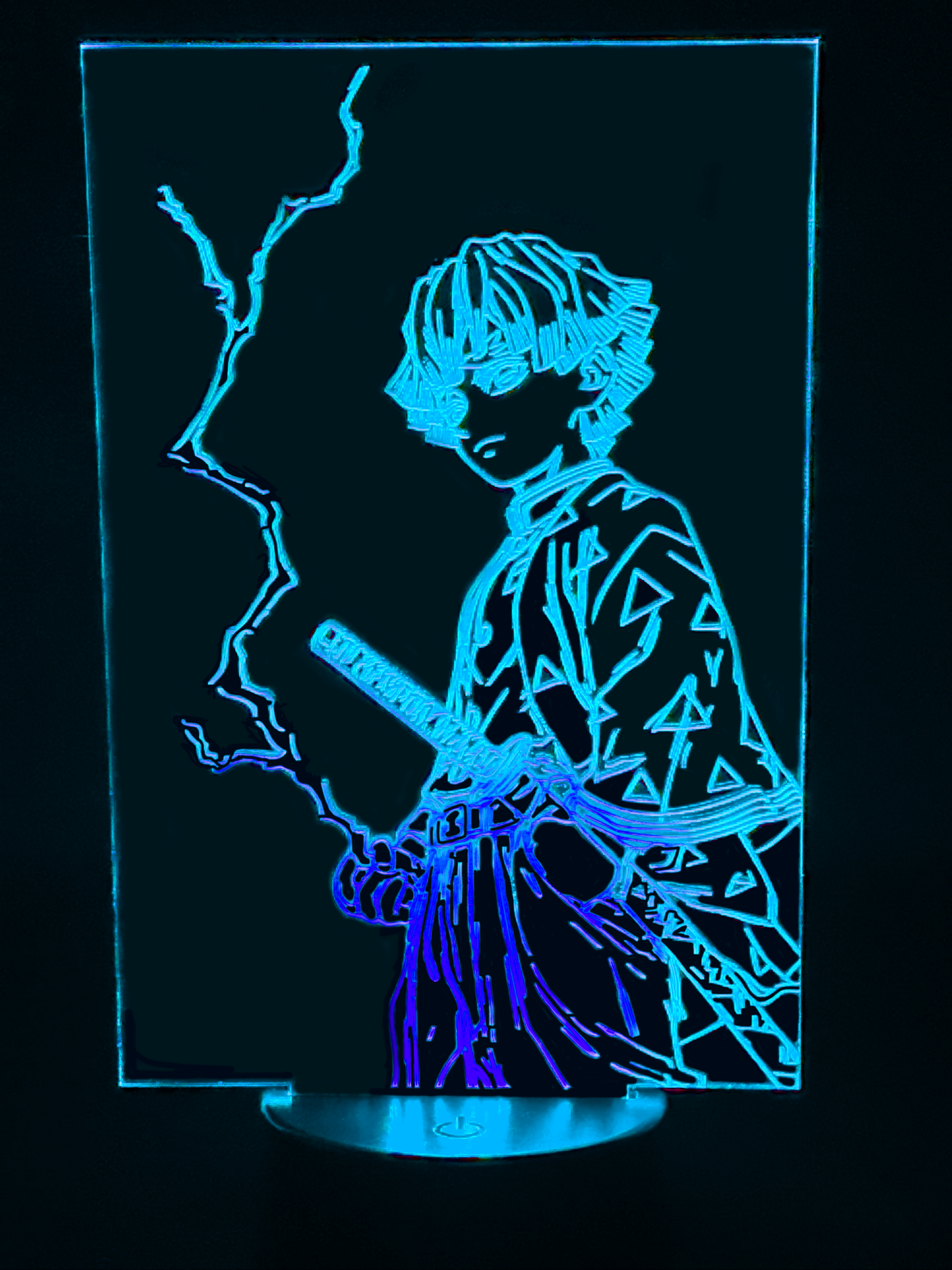 Veilleuse Led Demon Slayer Zenitsu modèle 2