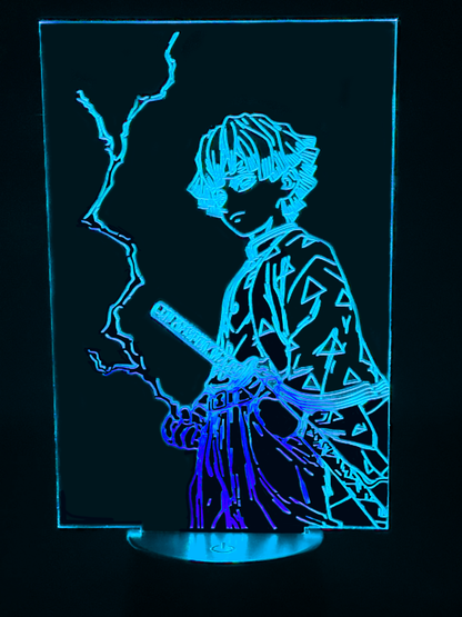 Veilleuse Led Demon Slayer Zenitsu modèle 2