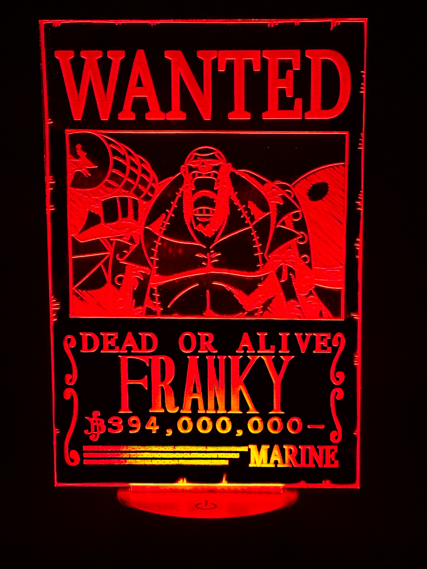 Veilleuse Led One Piece Franky